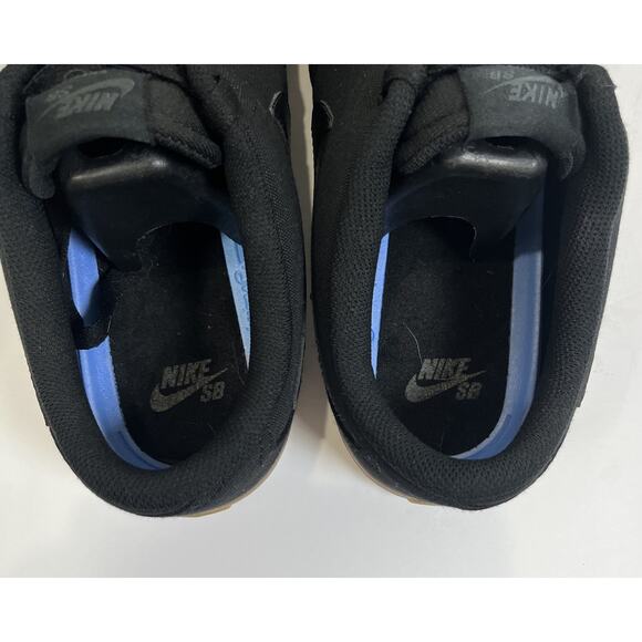 Nike SB Check Solarsoft Skateboarding Canvas Sneakers Men's 13 Black Gum MINT - Picture 6 of 10